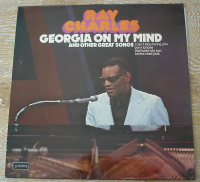 LP - RAY CHARLES - Georgia on my Mind and other great Songs - London 1974 Vinyl