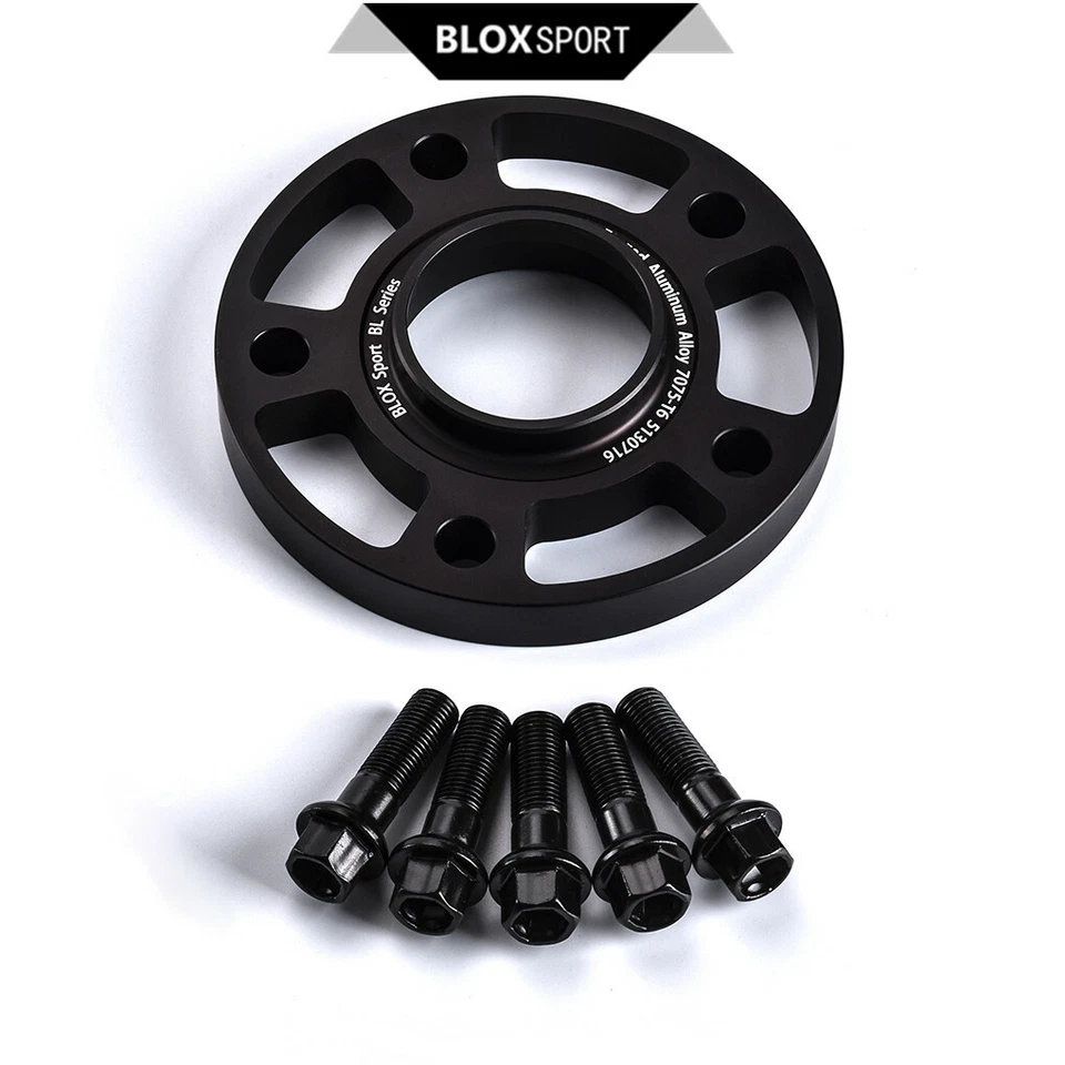 2x15mm+2x20mm 7075T6 Para Maserati Ghibli Buje Espaciador Rueda 5x114.3 CB67.1 M14x1.5 Foto 3 de 4