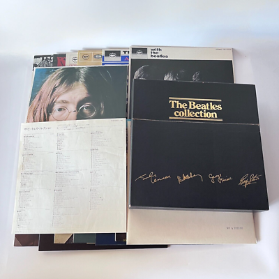 The Beatles Collection Box Vinyl Record EAS-50031~44 Stereo 14LP w 