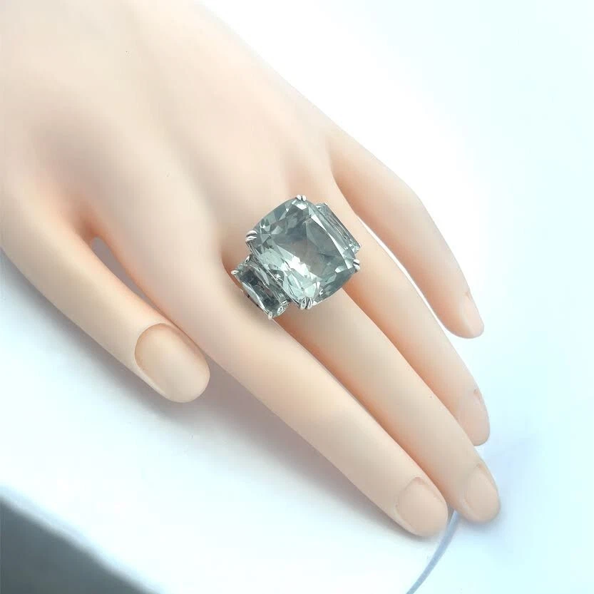 Anillo grande John Hardy colección de puntos de piedras preciosas de plata de ley Foto 2 de 4