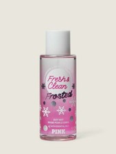 VICTORIA  S SECRET PINK FRESH  CLEAN FROSTED FRAGRANCE BODY MIST SPRAY 8.4 oz