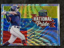 2021 Leaf METAL DRAFT ROOKIE REFRACTOR National Pride AUTO Brayan Rocchio
