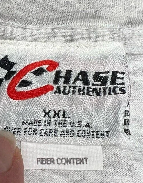 #T46 - VINTAGE JEFF GORDON #24 1998 RACING SHIRT SIZE XXL - LIGHT GREY - Image 4 of 4