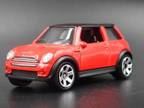 2001-2006 Mini Cooper S ROJO 1:64 Escala Coleccionable Maqueta Coche Modelo