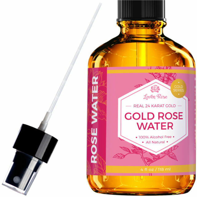 rose water as a face toner