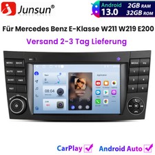 Für Mercedes Benz E-Klasse W211 CLS C219 Autoradio Carplay Android13 GPS NAVI BT Für Mercedes Benz E-Klasse W211 CLS C219 Autoradio Carplay Android13 GPS NAVI BT