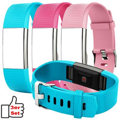 Silikon Sport Armband für Fitbit Charge 2 Ersatzarmband TPU Fitness Uhren Band