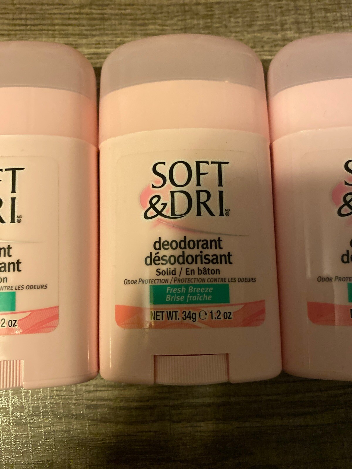 Aluminum Powder Fresh Scent Solid Stick Deodorant 2 3 Oz Each Soft Dri 3oz For Sale Online Ebay