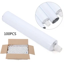 100 Pcs 100ml Empty Unsealed Toothpaste Tubes Needle Cap Full Box Aluminum