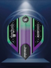 Winmau Prism Delta Wizard Rainbow Silver Flight