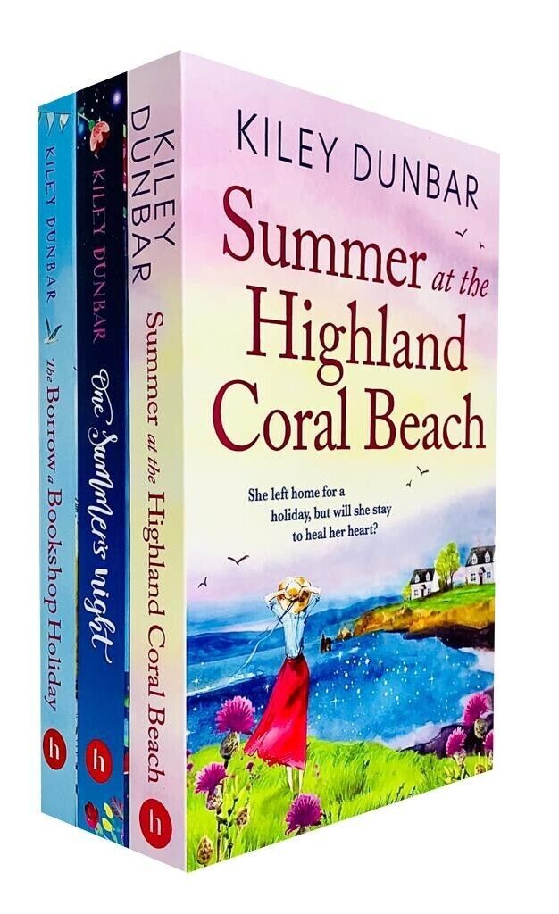 Kiley Dunbar Unisex Coral Collection 3 Books Set (Summer At The Highland Beach) - Image 7