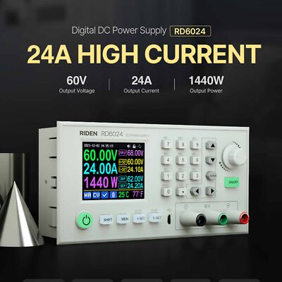 RD6024 RD6024W 60V 24A USB WiFi DC DC adjustable Step Down voltage Power Supply