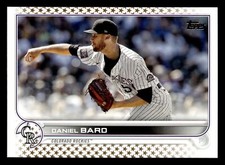 Daniel Bard 2022 Topps GOLD STAR SP #167 Colorado Rockies