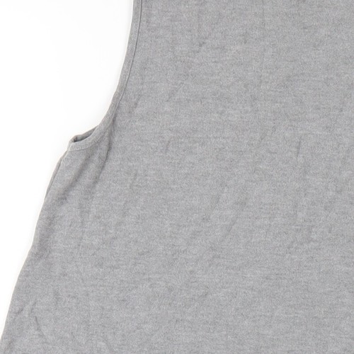 Topshop Womens Grey Polyester A-Line Size 10 Mock Neck Pullover - Picture 8 of 10