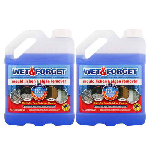 Wet & Concentrate Mould, Lichen and Algae Remover 2 x 2 Litre eBay
