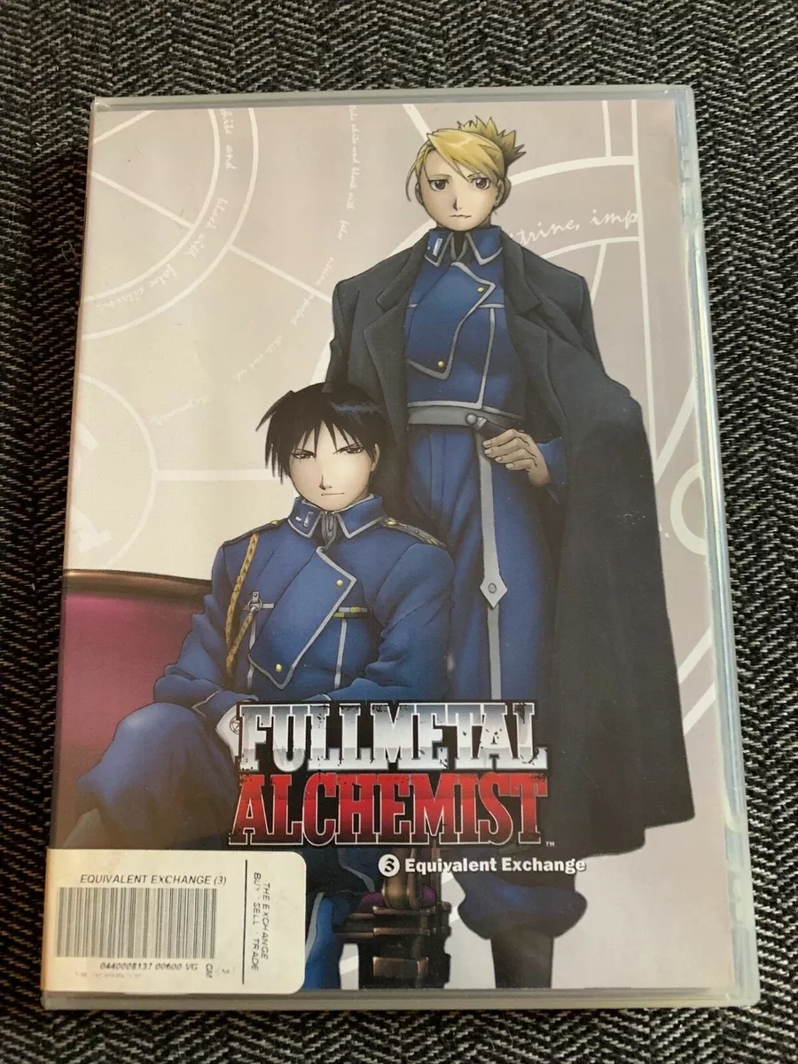 Equivalent Exchange — Fullmetal Alchemist Brotherhood cover / poster