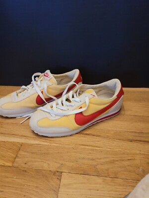 Rare Vintage Nike Mach Runner Yellow And Red