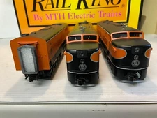 MTH RAILKING 30-2172-1 ALCO PA ABA DIESEL SET  W/PROTO SOUND TCA 1999 CONVENTION