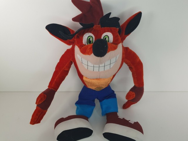 crash bandicoot plush doll