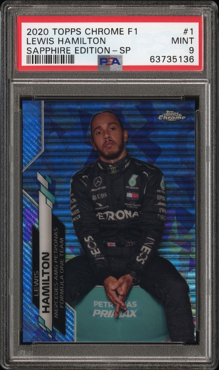その他 2020 topps f1 sapphire Lewis Hamilton 2020 Topps Chrome Sapphire Edition Formula 1 - Lewis