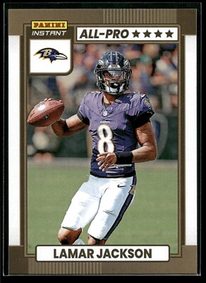 2024 Panini Instant Lamar Jackson ALL-PRO 1/101 SP Baltimore Ravens #AP-1  