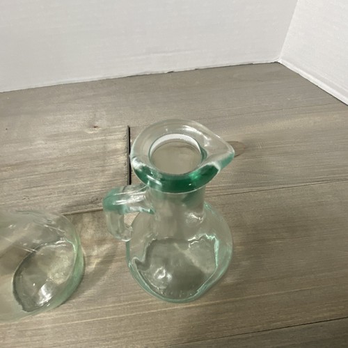 Vintage VE Veteria Etrusca Pair of Italian Cruet MCM Lee Iacocca Embossed Auto - Picture 6 of 10