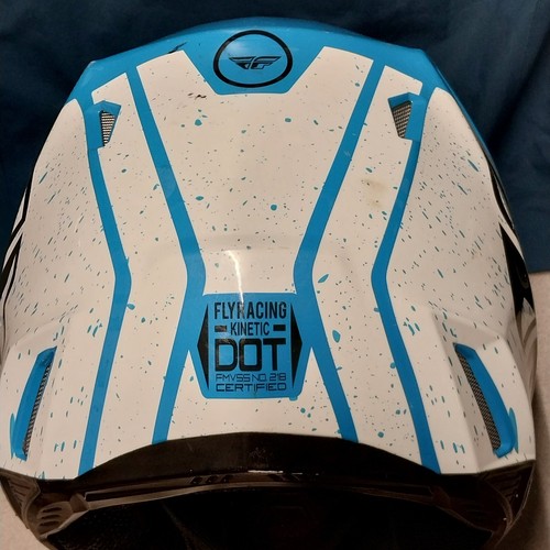 Fly Racing Adult Race Helmet Blue XL - Picture 17 of 20
