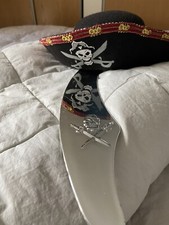 Pirate Play Set includes pirate hat, and play sword