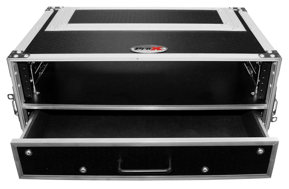 ProX XS-WM2U2DR 2U Rack Case+2U Rack Drawer For 19" Amplifier/Mixer/Mic Receiver - Image 4 of 4