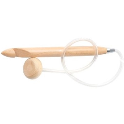 CHIAOGOO 32'' TUNISIAN  AFGHAN FLEXIBLE CROCHET HOOK Pick Your Size,  Bamboo
