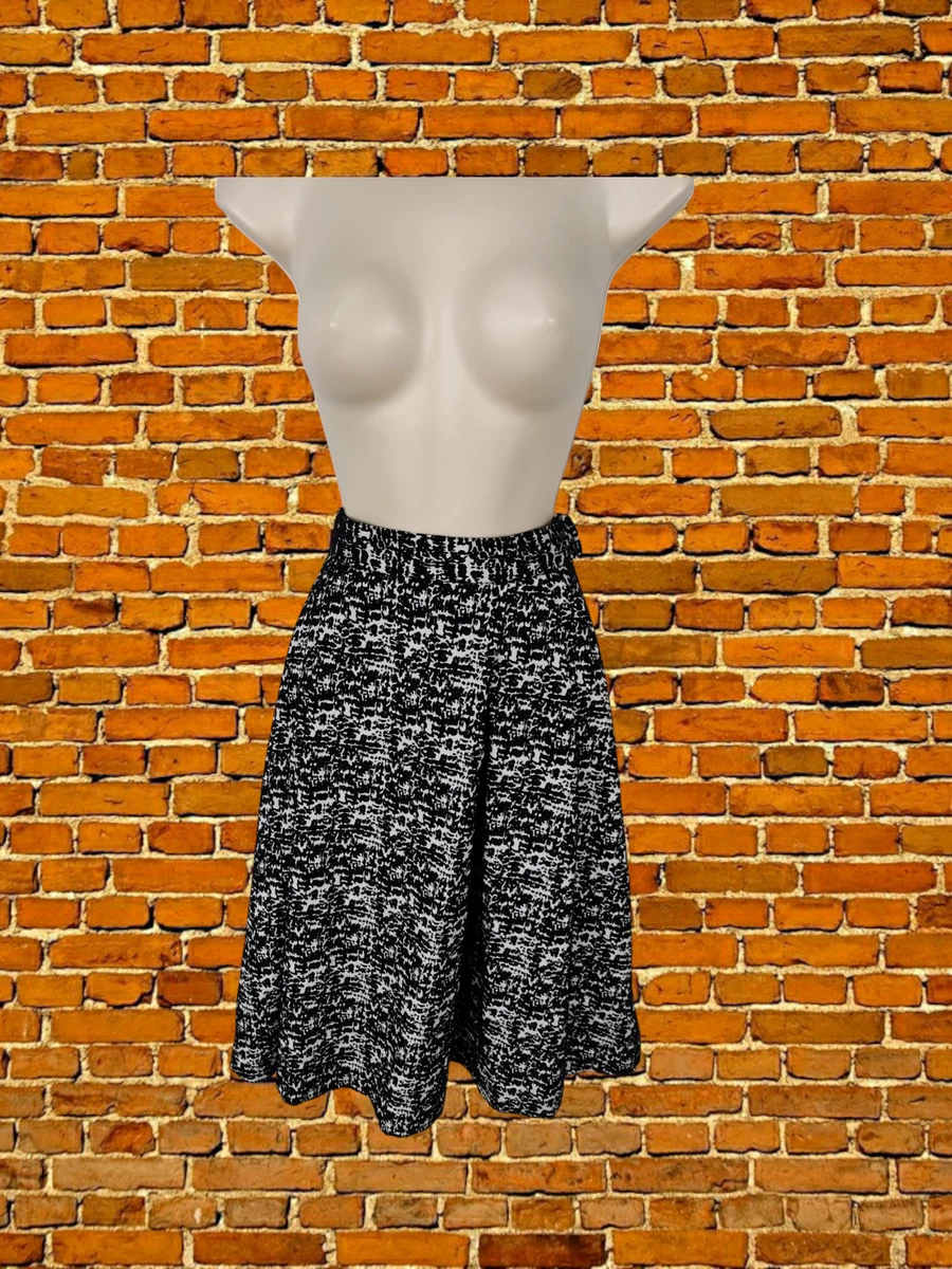 Black swing top skirt uk