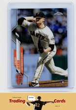 Logan Webb 2020 Topps Chrome #117 Giants RC Baseball Card NM Rookie Refractor. rookie card picture