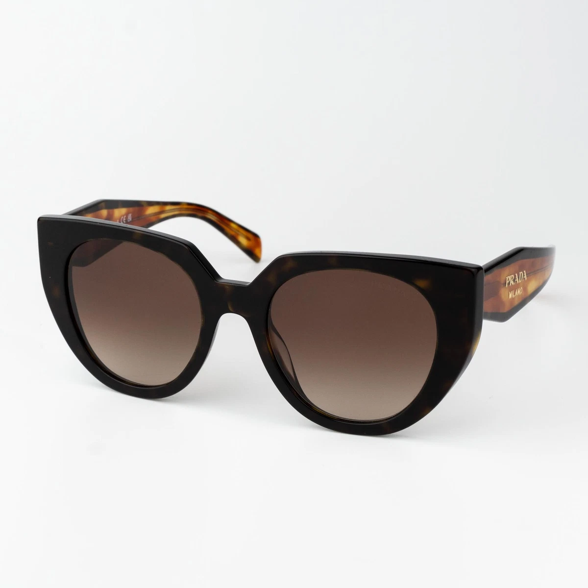 PRADA Polarized Brown Sunglasses for Women for sale | eBay display picture 3