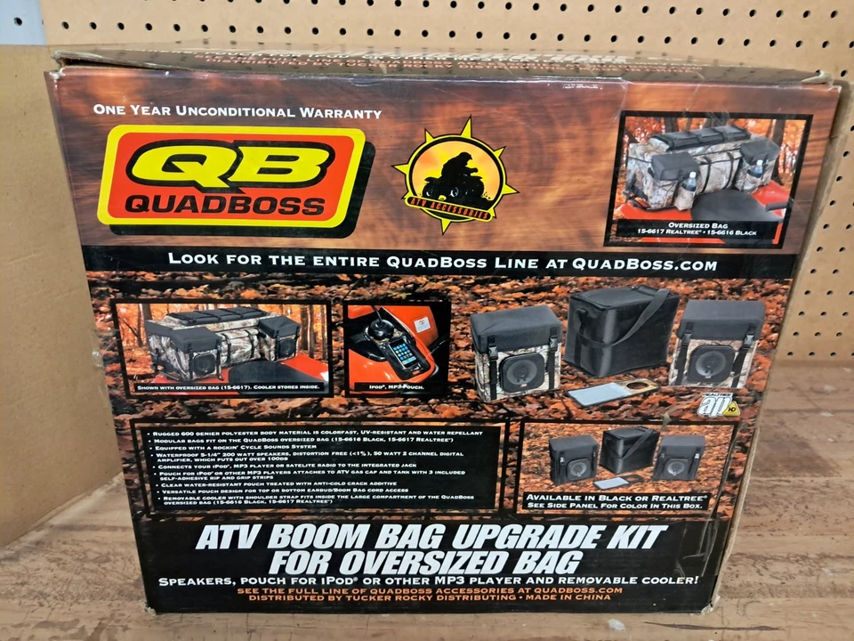 QuadBoss ATV Boom Bag Upgrade Kit for Oversized Bag - Camo - Image 4 of 4