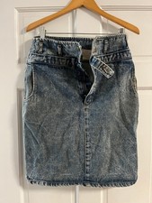 Classic vintage light blue Jean Skirt Sz 12/13
