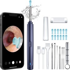 N5 Ear Wax Removal Tool Camera 1080P HD Wi-Fi IP67 Waterproof 360 Wide Angle