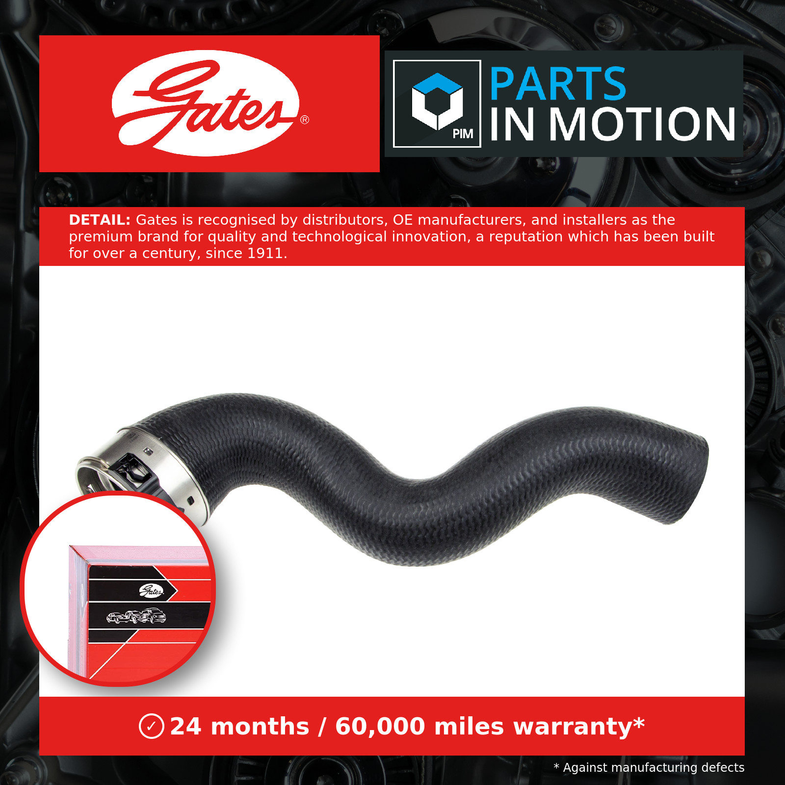 GATES 09-0703 Charger Air Hose for OPEL,VAUXHALL - Image 13
