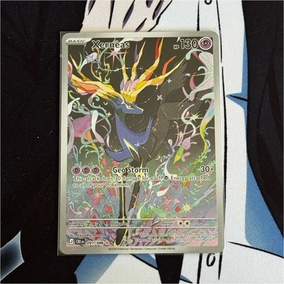 Pokémon TCG Xerneas Holo 091/086 Chaos Rising Illustration Rare