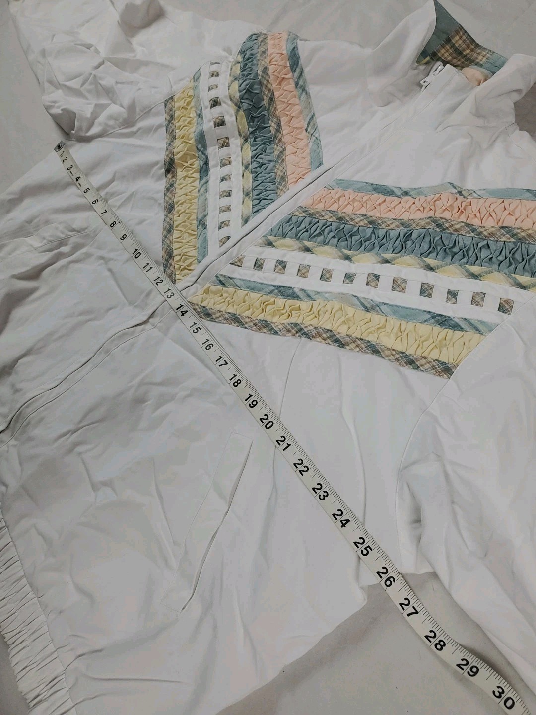 Vintage Koret Francisca Jacket Patchwork Embroide… - image 3