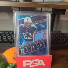 2018 Panini Spectra - Sunday Spectacle Derrick Henry Neon Blue Prizm 82/99
