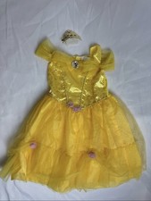 Girl Disney Belle Dress Costume from Beauty and the Beast Size 4-6