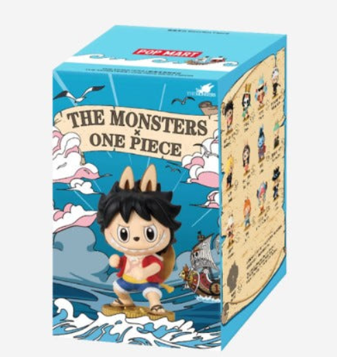 Pop Mart Labubu The Monsters x One Piece Blind Box Sealed Case