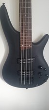 Ibanez Soundgear SDGR 5-String Solid Body Bass Guitar Black 24F RH