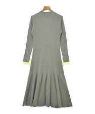 CELFORD Dresses GrayxYellow 36(Approx. S) 2200675261012