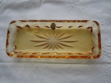 Eckige Glasschale Anbietschale