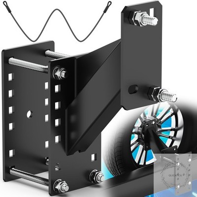 Trailer Spare Tire Mount Carrier, Spare Tire Carrier Holder for Utility Boat Tr