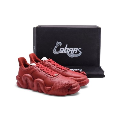 Size 11 - Giuseppe Zanotti Cobras Red - RM20035-003 for sale  display picture 1