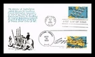 DR JIM STAMPS US COVER BATTLE OF VIRGINIA CAPES FDC COMBO SANDRA'S CACHET