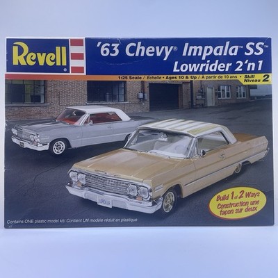専用　Revell '63 Chevy Impala lowrider Revell 63 Chevy Impala SS Lowrider 2 in 1 Plastic Model Kit 85