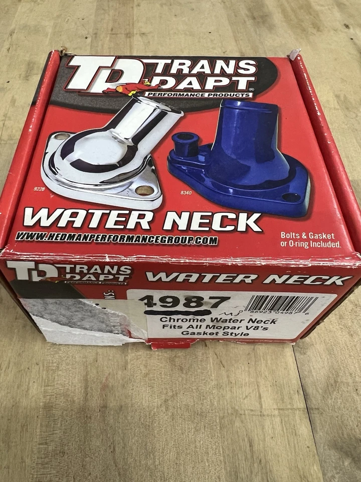 Engine Coolant Thermostat Housing Trans Dapt Performance 4987 - Image 2 of 2